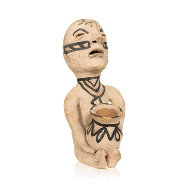 Tesuque Rain God, Native, Pottery, Historic