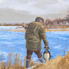 "Hunting Ducks Around First Snowfall" by Michael Lonechild