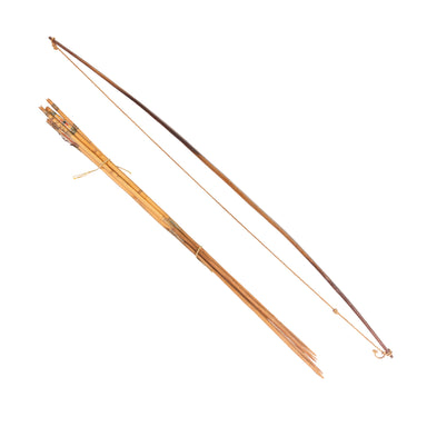 Columbia River Bow and Arrows, Native, Weapon, Bow and Arrow
