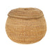 Hupa Tobacco Jar, Native, Basketry, Vertical