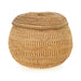 Hupa Tobacco Jar, Native, Basketry, Vertical