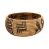 Miwok Pictorial Basket, Native, Basketry, Vertical