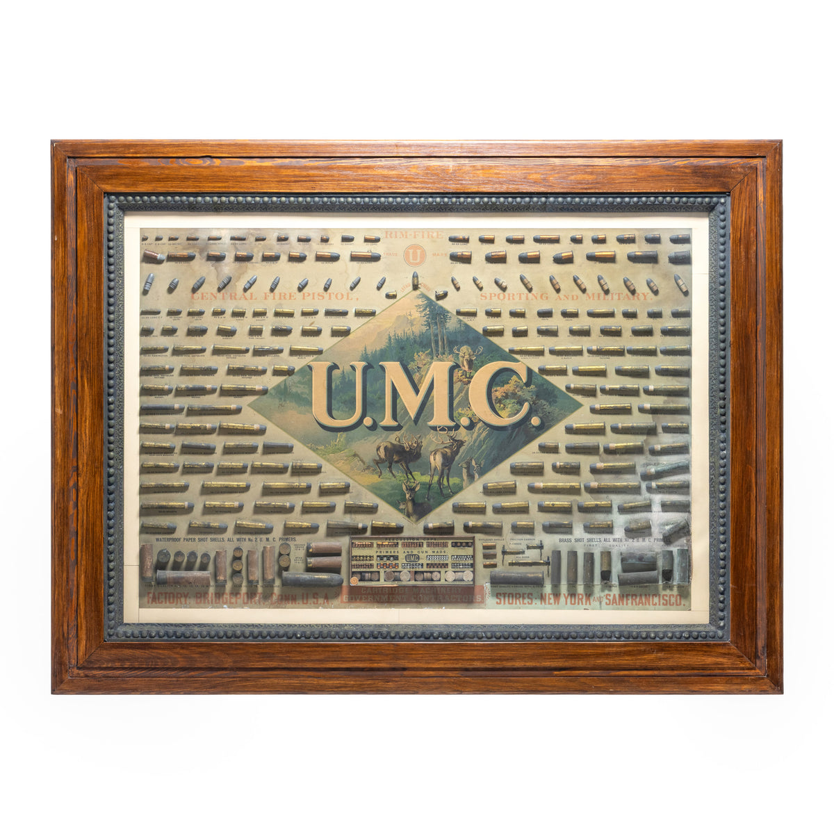 Union llic Cartridge Company レミントン UMC Cartridge Board — Cisco's Gallery