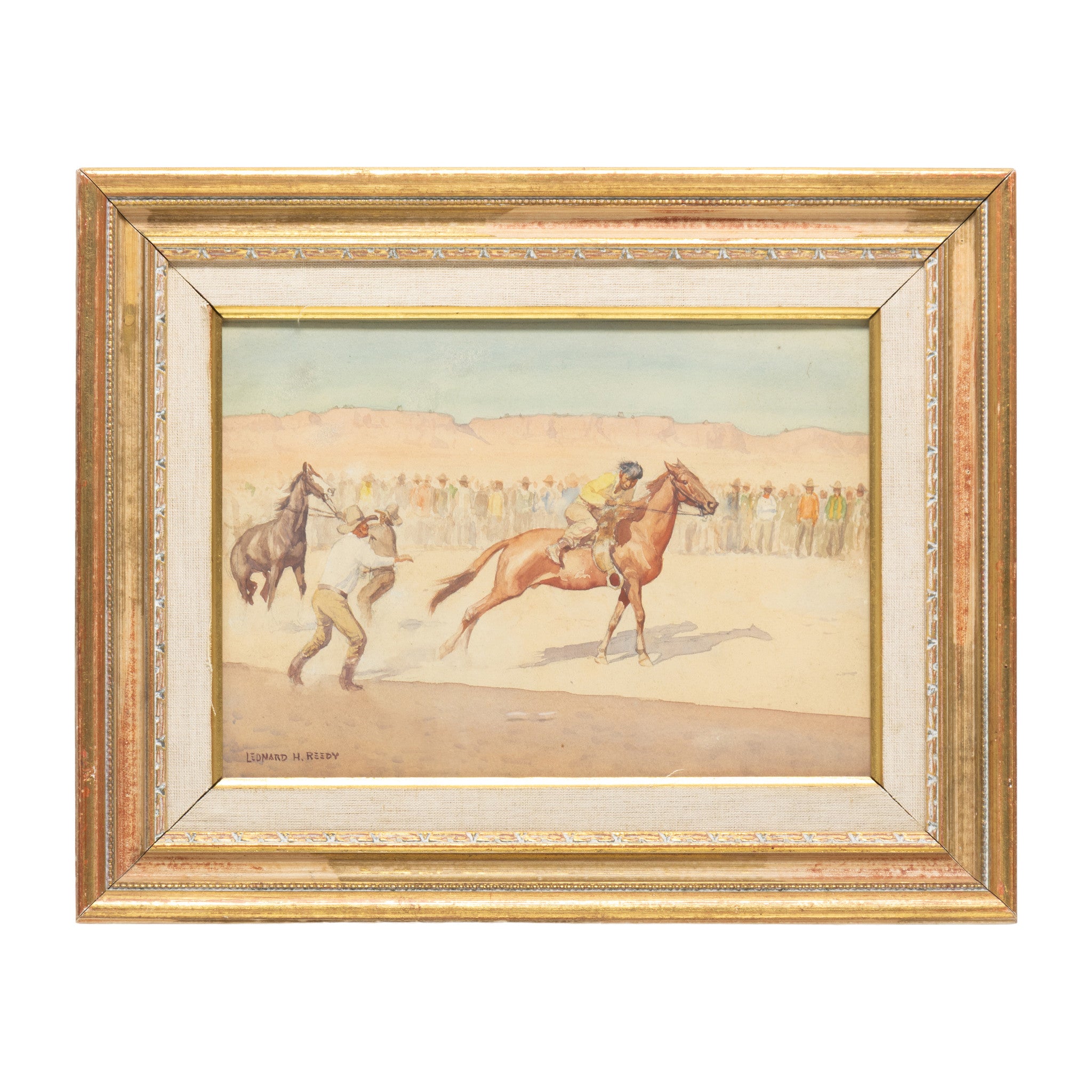 Horse Race by Leonard Reedy