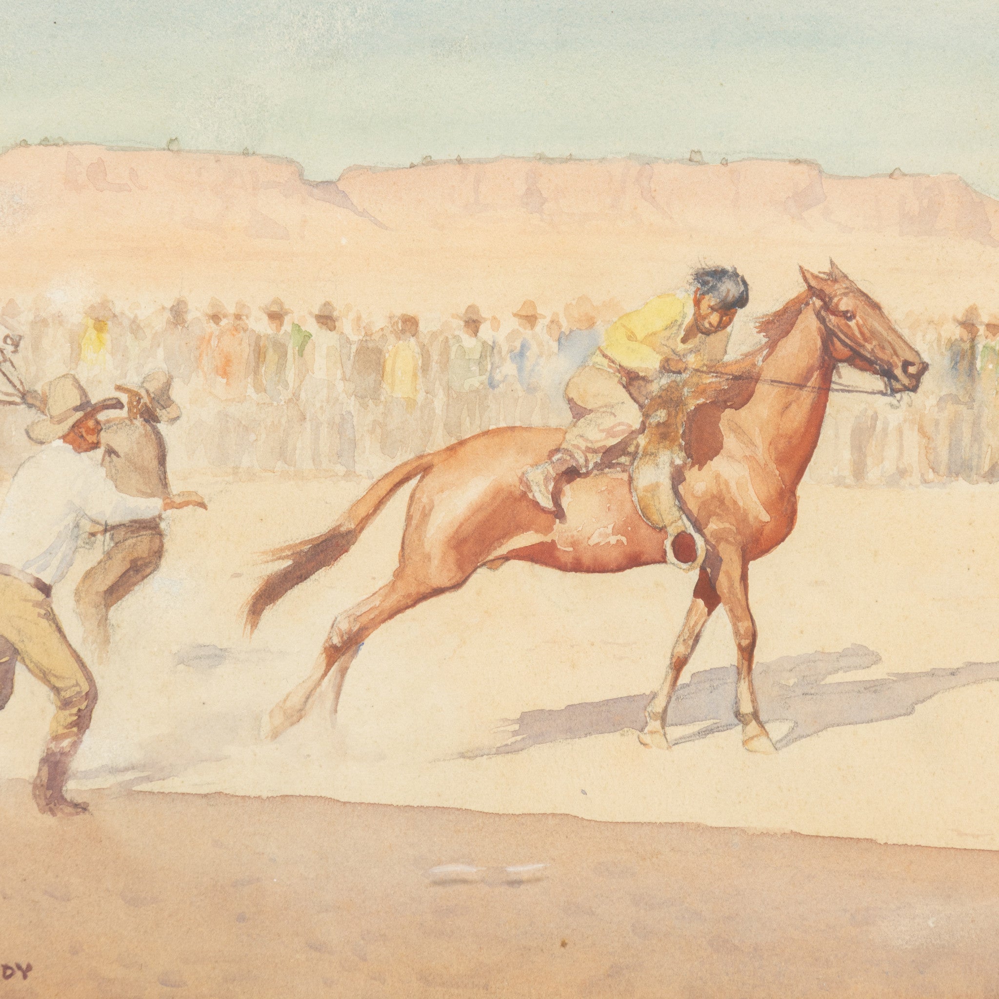 Horse Race by Leonard Reedy
