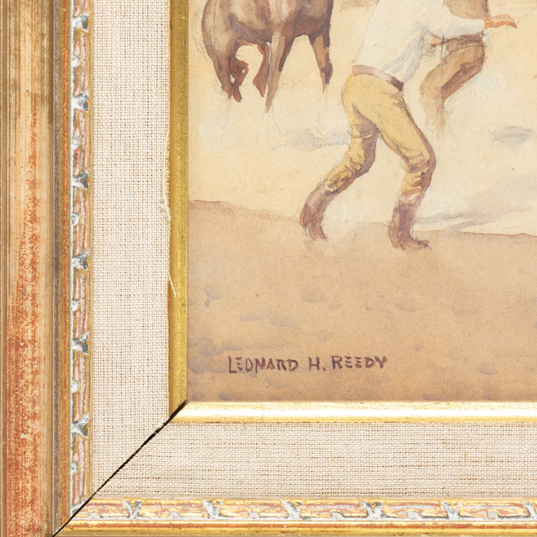 Horse Race by Leonard Reedy