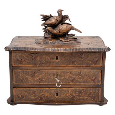 Black Forest Jewelry Box, Furnishings, Black Forest, Jewelry Box