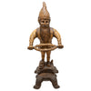 Black Forest Carved Gnome Umbrella Stand, Furnishings, Black Forest, Umbrella Stand