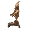 Black Forest Carved Gnome Umbrella Stand