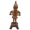 Black Forest Carved Gnome Umbrella Stand