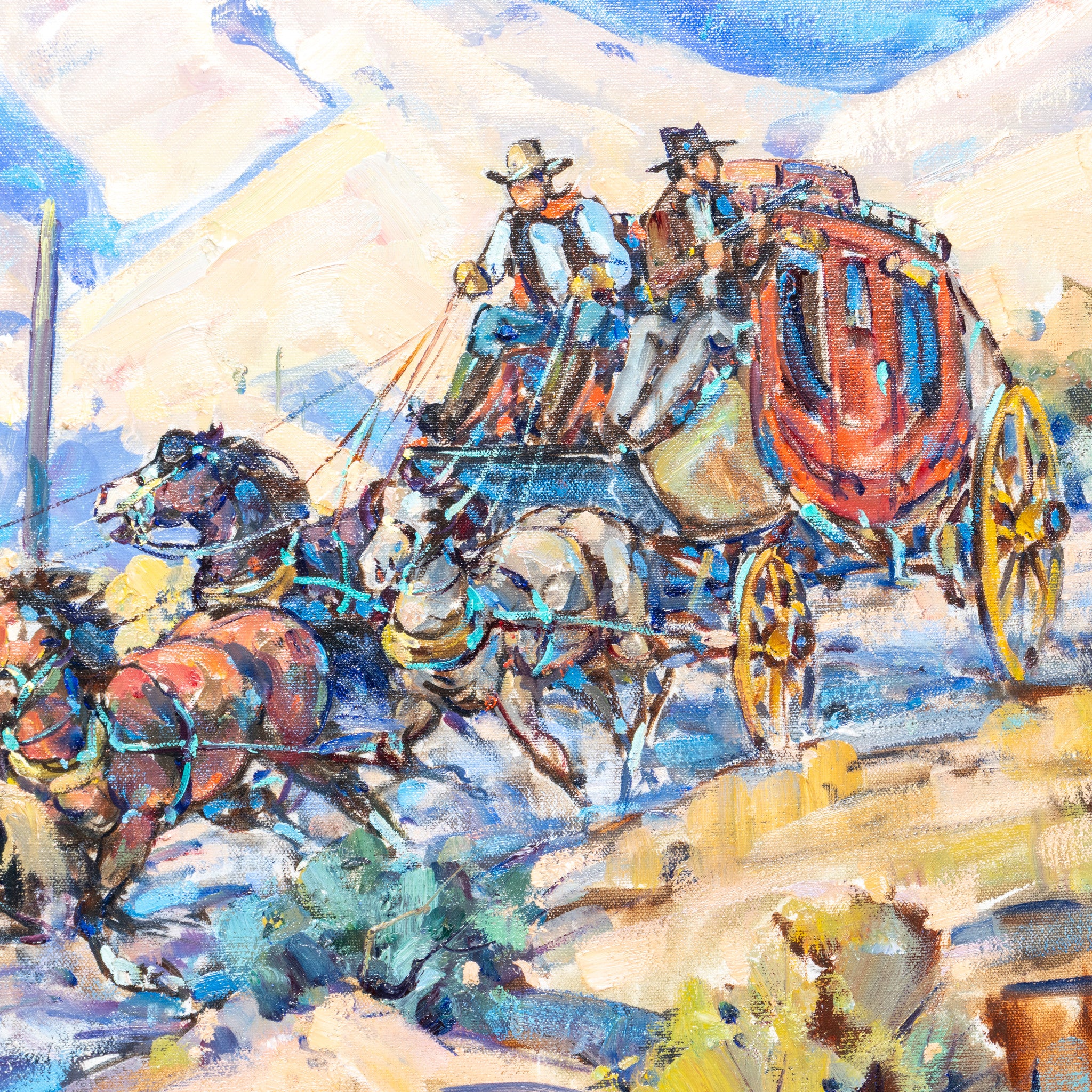 Through the Pugho Pass - Butterfield Trail by Marjorie Reed