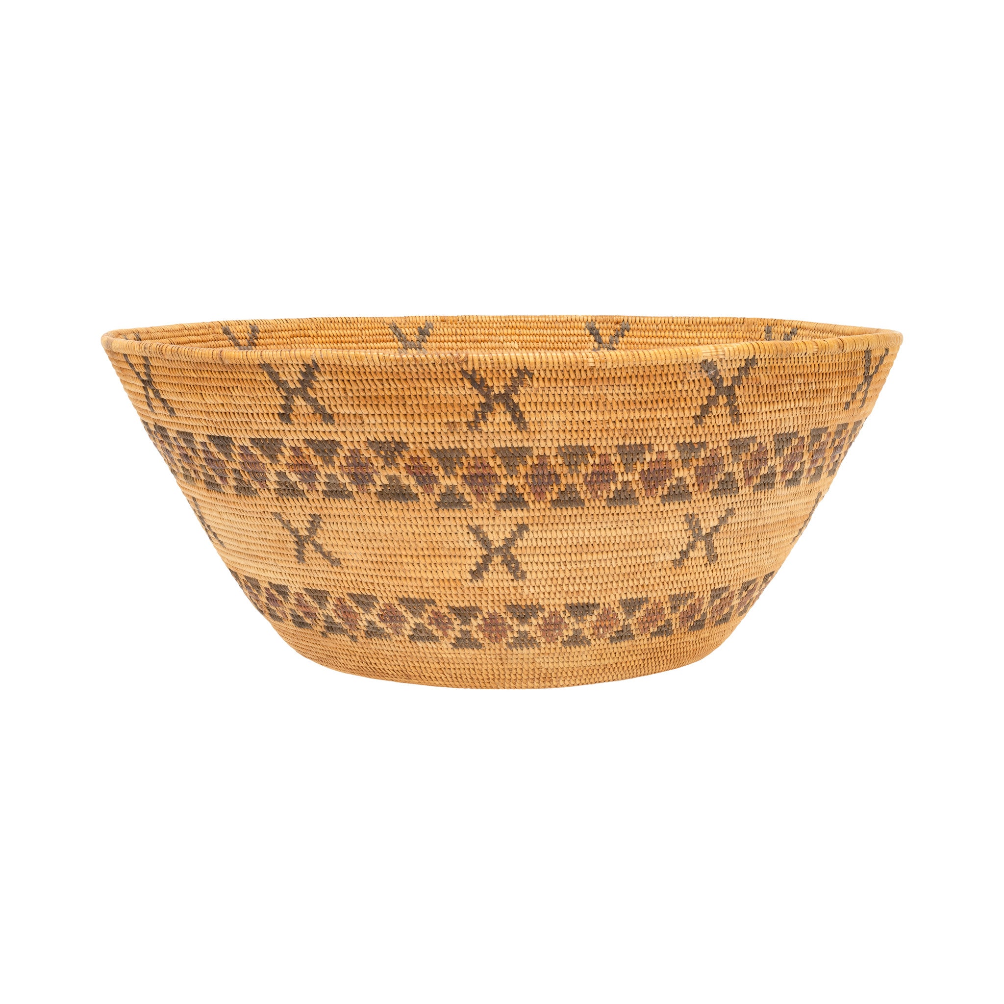 Yokuts Basketry Bowl