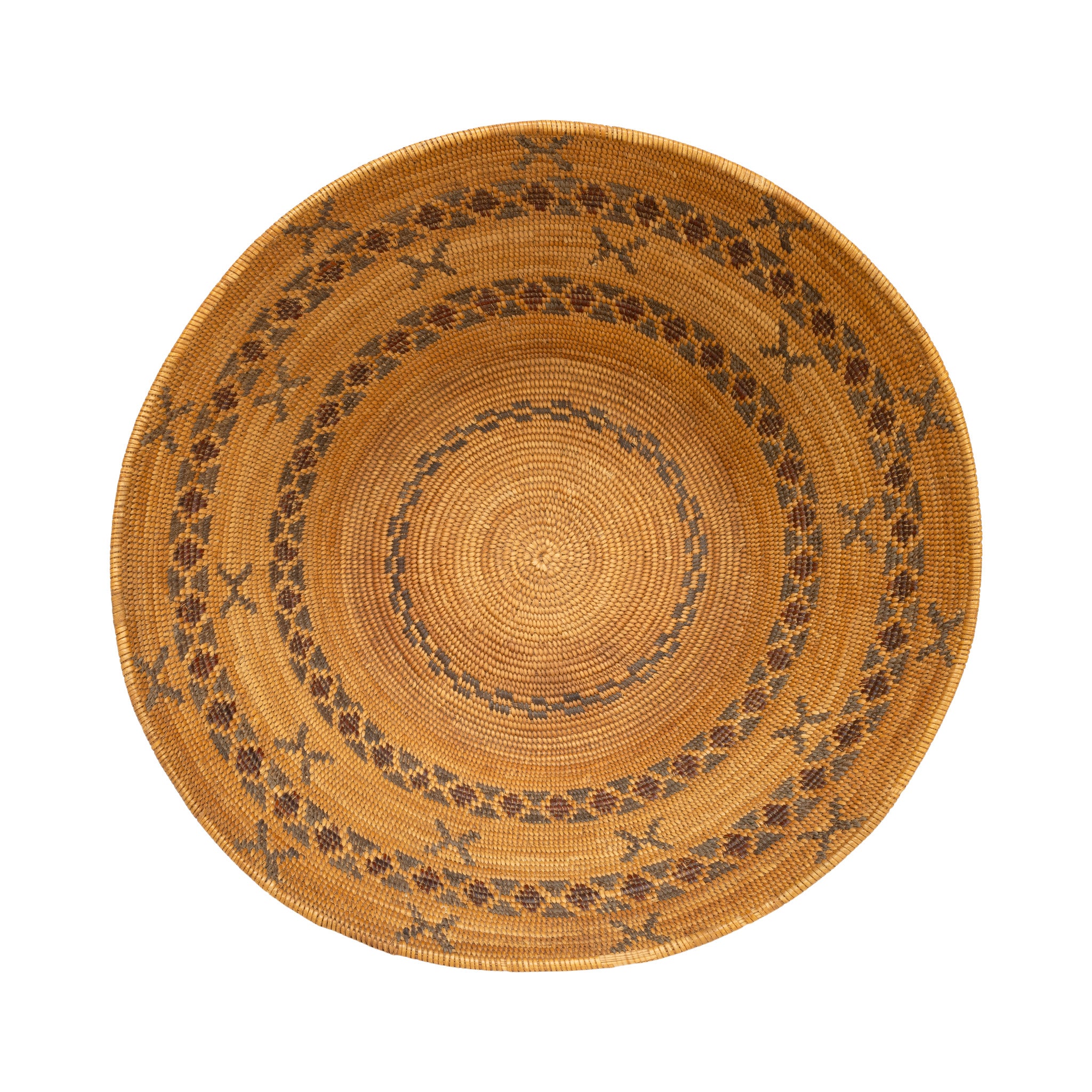 Yokuts Basketry Bowl