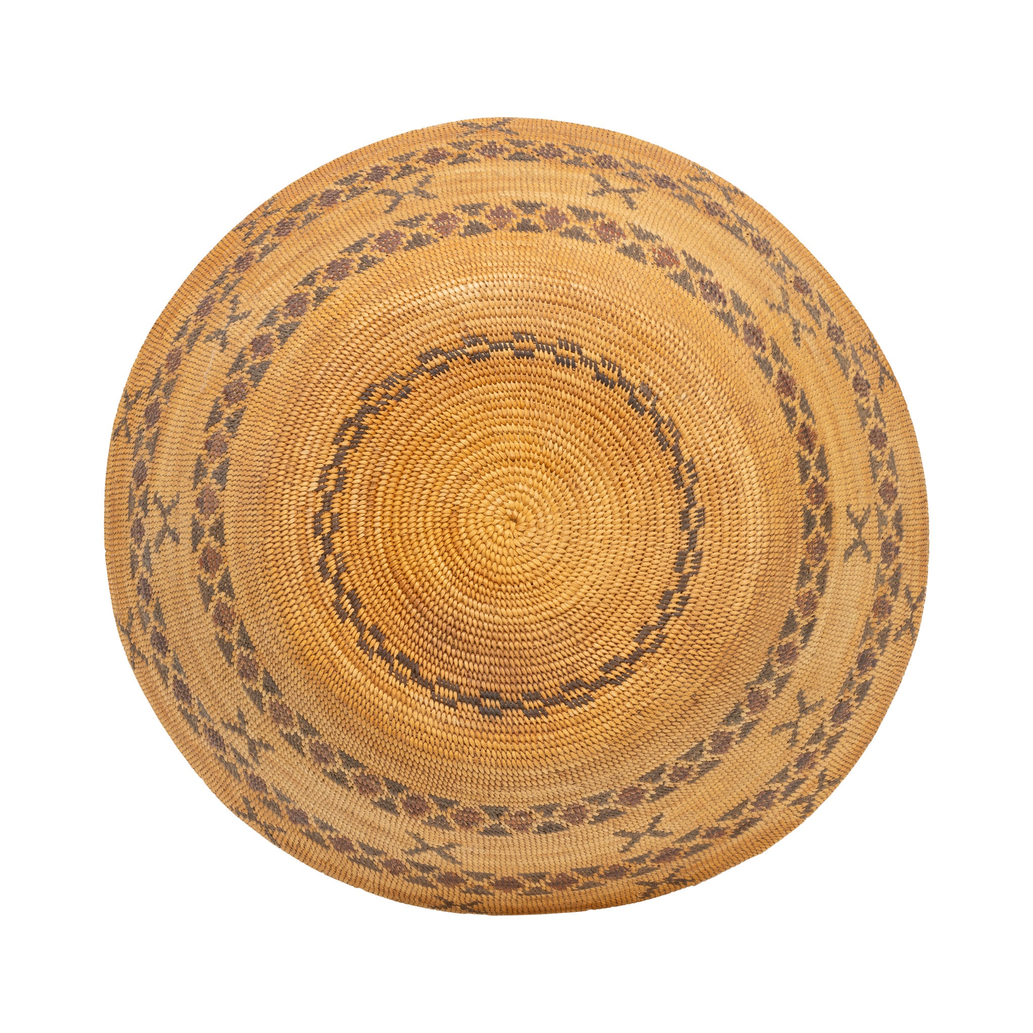 Yokuts Basketry Bowl