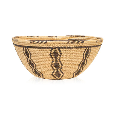 Panamint Basketry Bowl, Native, Basketry, verq