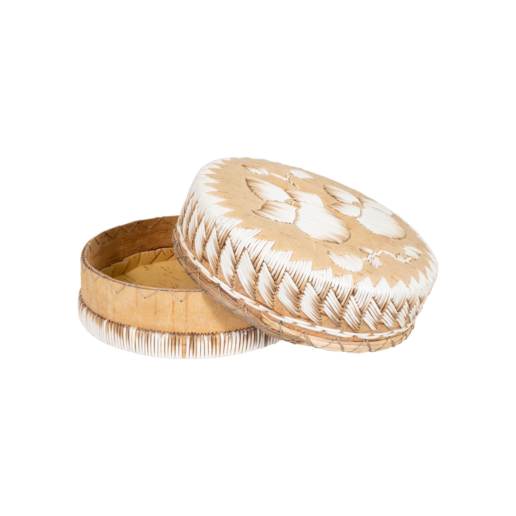 Quilled Birch Bark Box