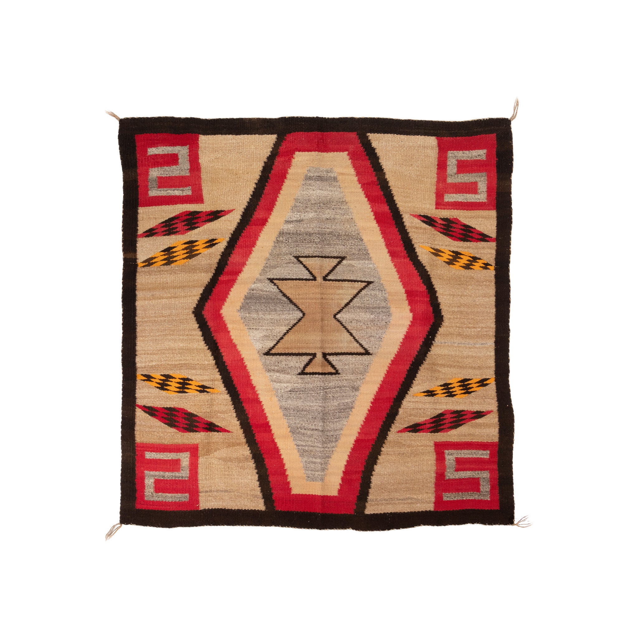 Navajo Ganado, Native, Weaving, Floor Rug