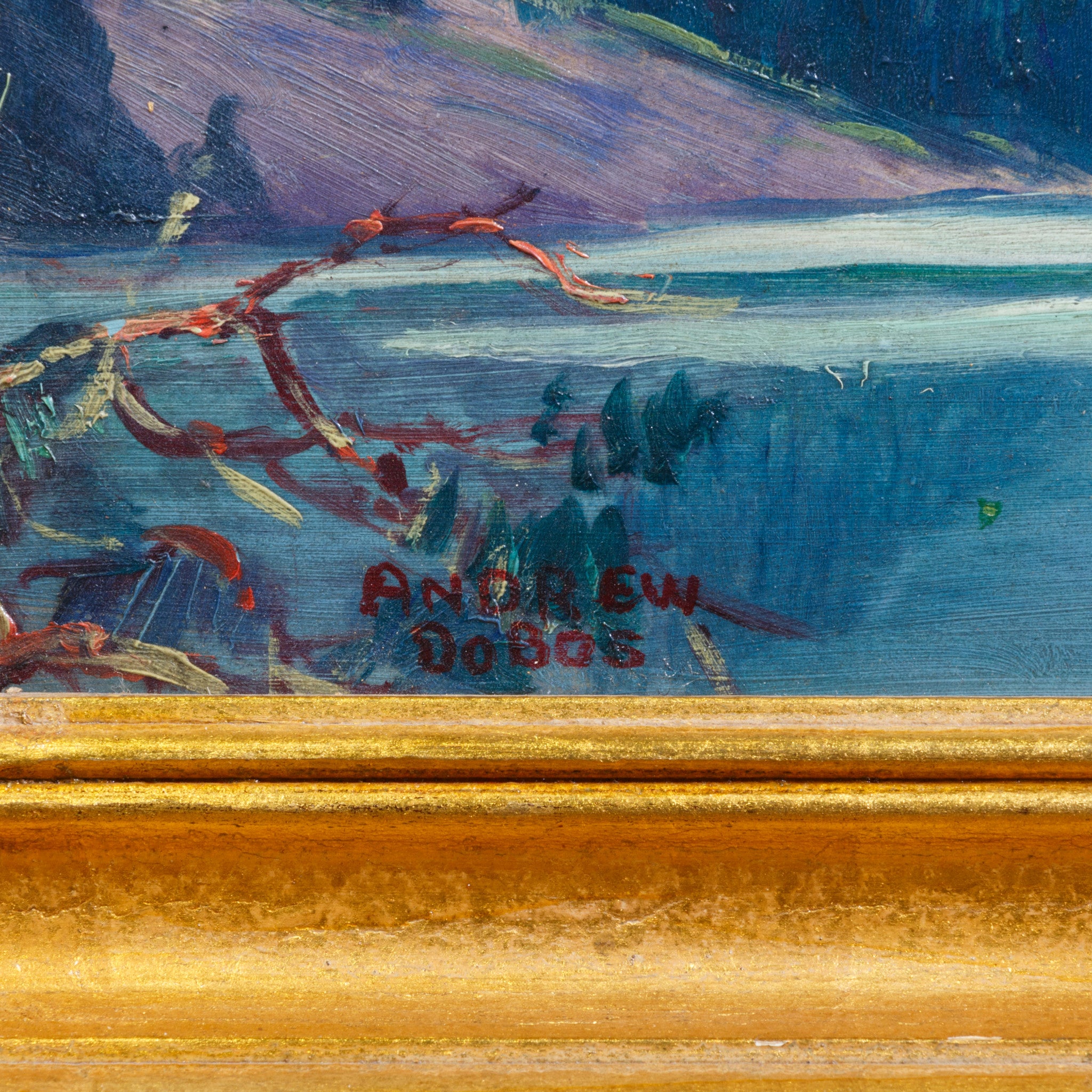 "Moose at the Lake" by Andrew DoBos