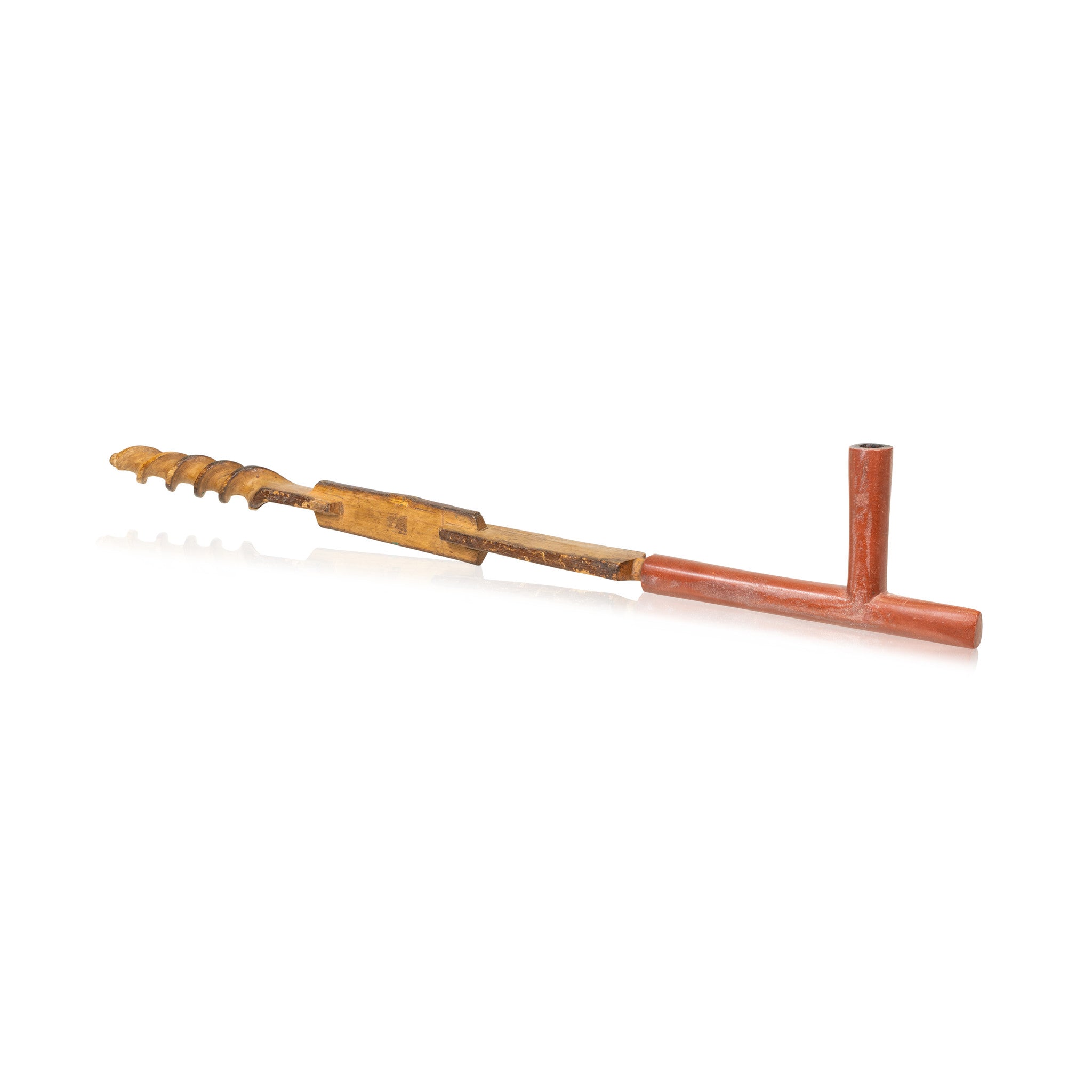 Sioux Elbow Pipe, Native, Pipe, Catlinite