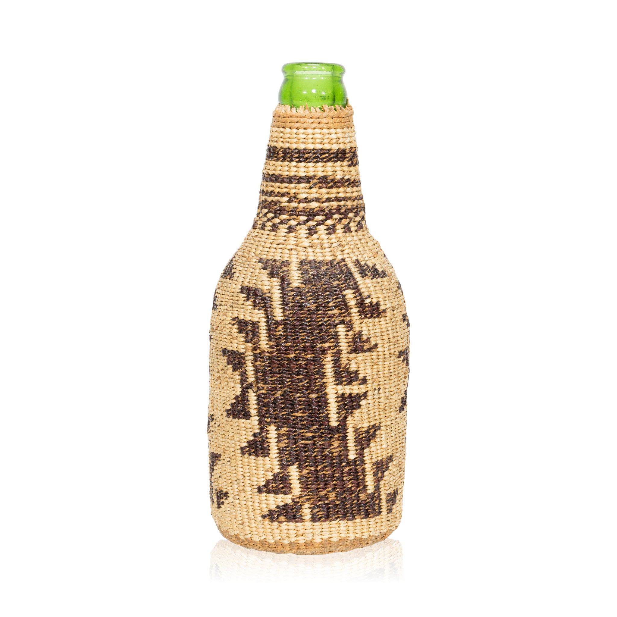 Hupa/Yurok Bottle Basket, Native, Basketry, Bottle Basket