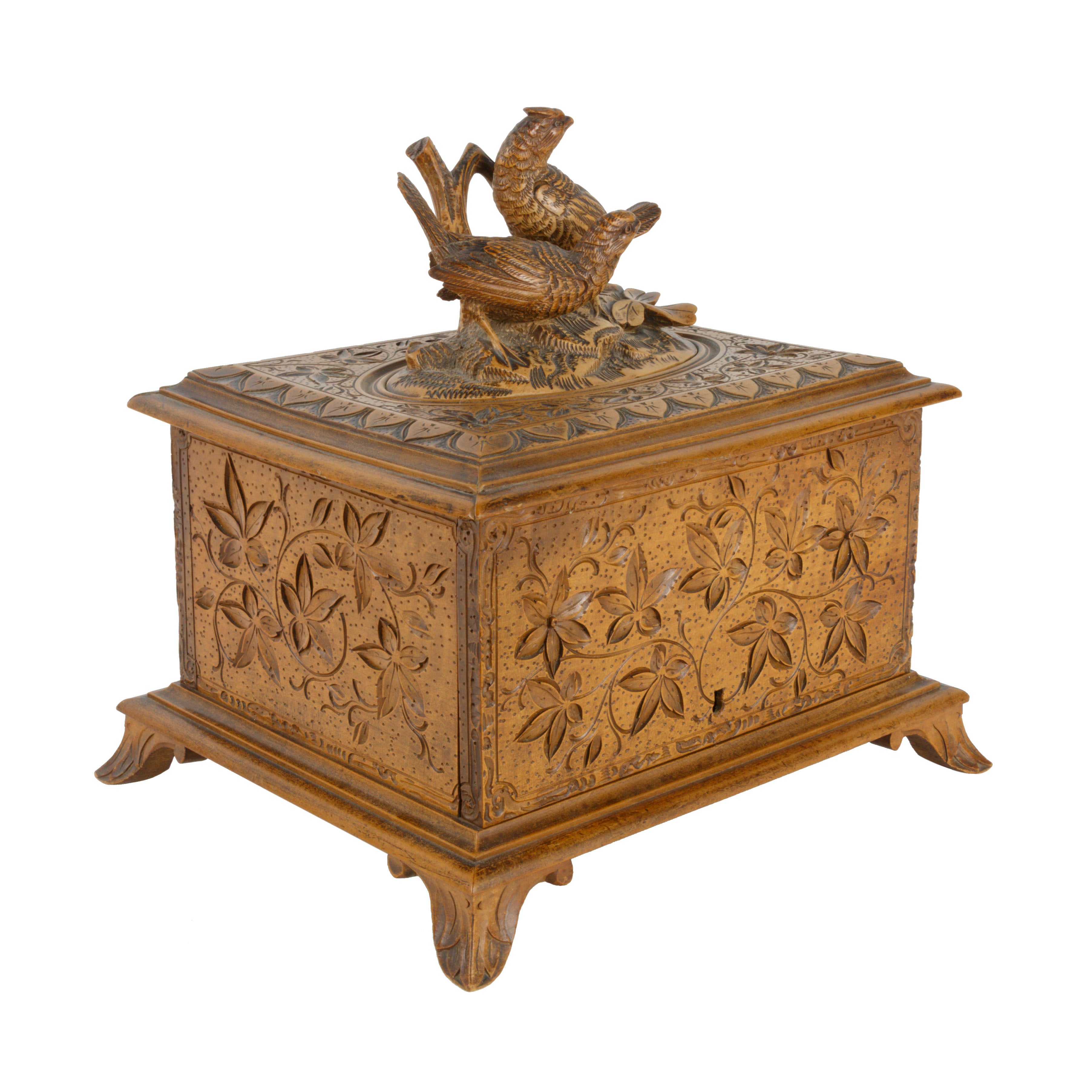 Cigar Cabinet, Furnishings, Black Forest, Cigar Box