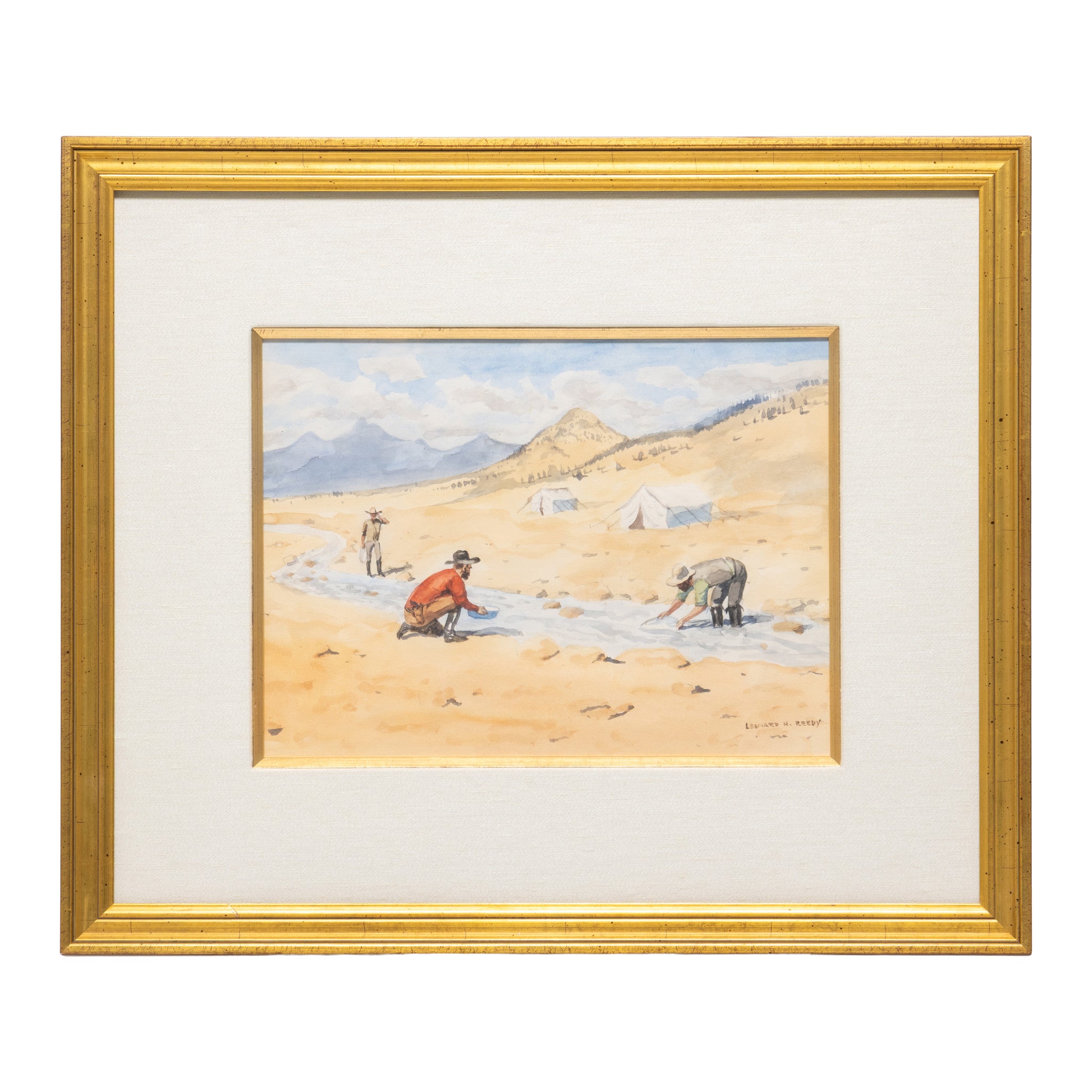 Gold Camp by Leonard Reedy