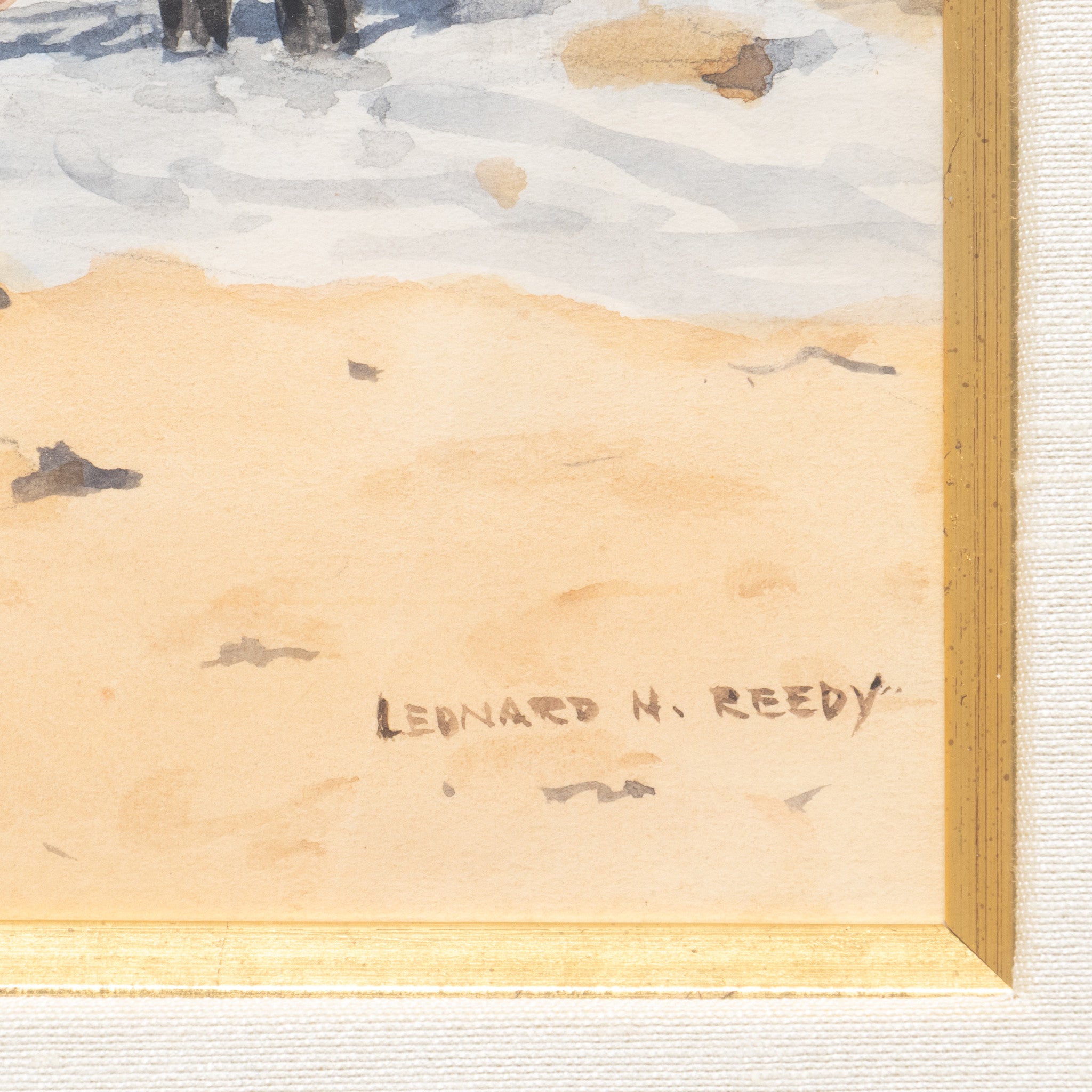 Gold Camp by Leonard Reedy