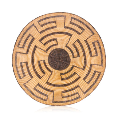 Pima Tray/Bowl, Native, Basketry, Plate