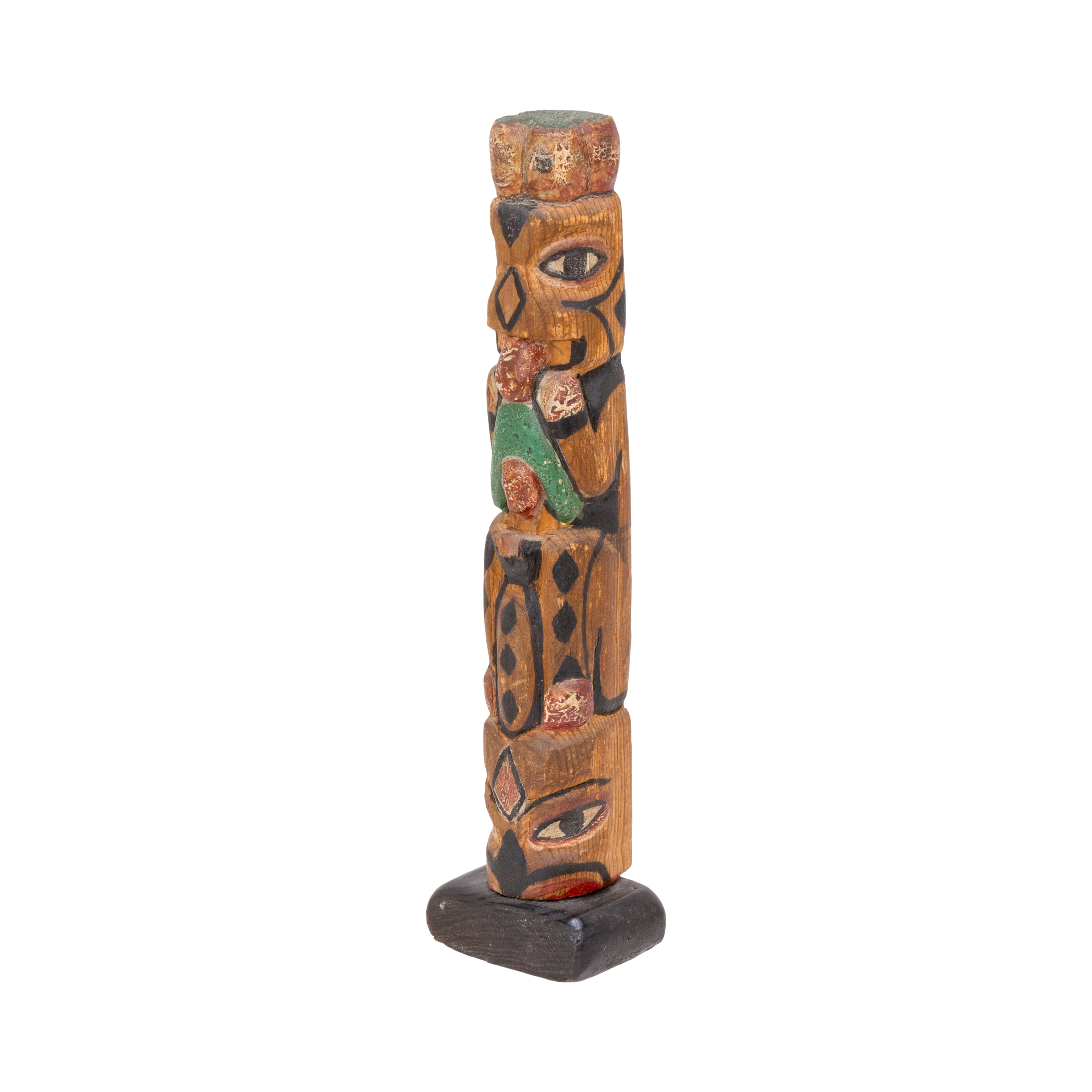 Tsimshian Three Figure Totem by Frederick Alexcee