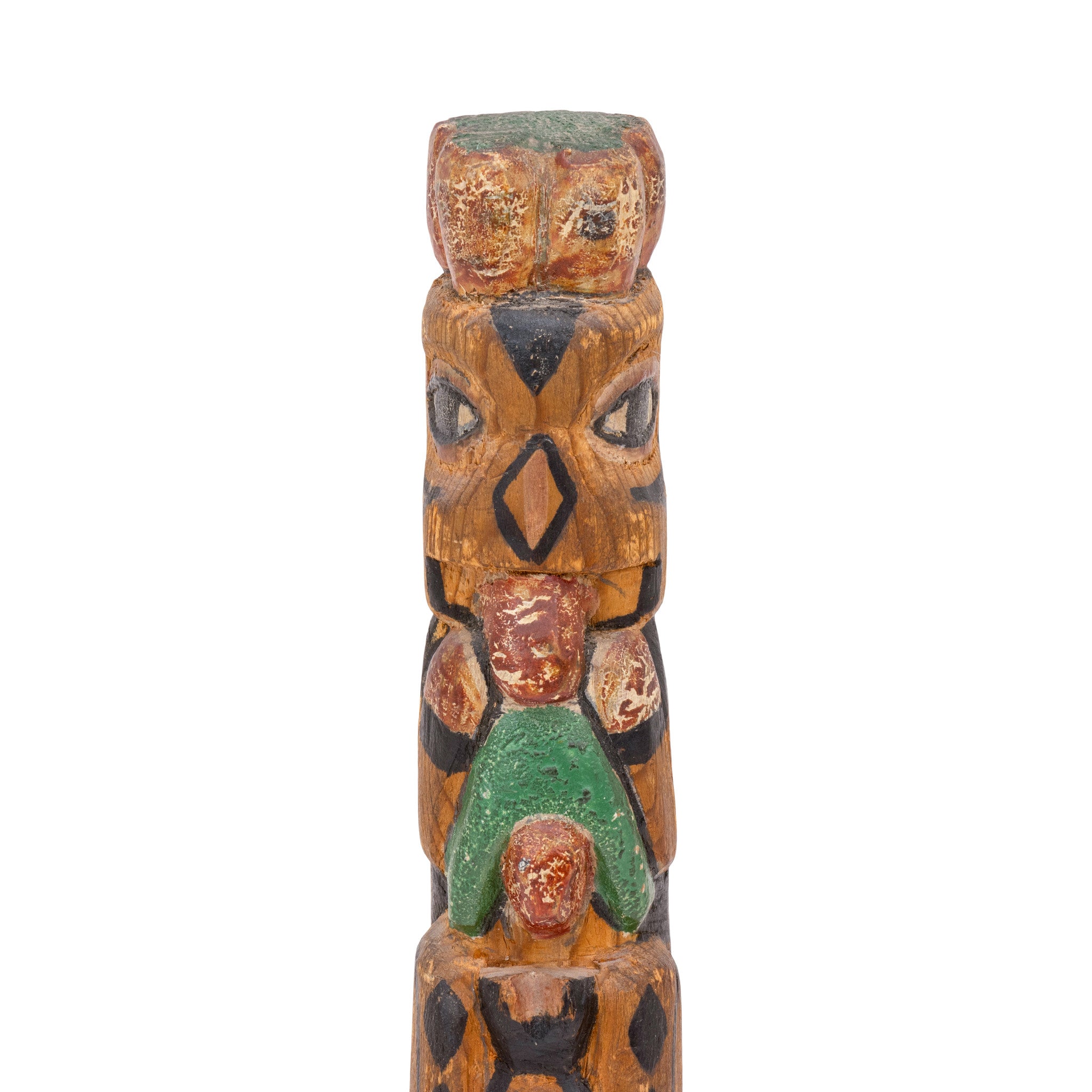 Tsimshian Three Figure Totem by Frederick Alexcee