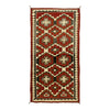 Navajo Red Mesa with Crosses, Native, Weaving, Floor Rug