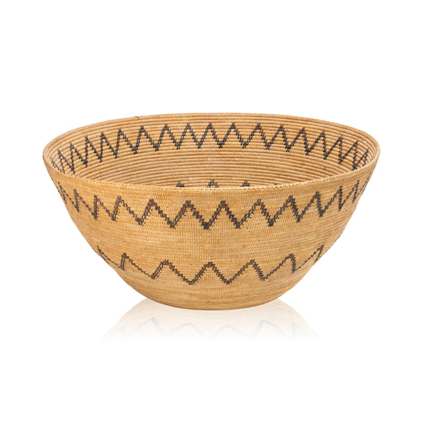 Monumental Mono Basket, Native, Basketry, Vertical