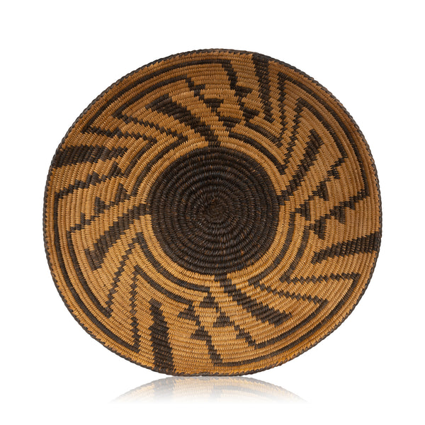 Pima Basket Tray, Native, Basketry, Plate