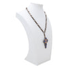 Lapis and Sterling Cross Necklace