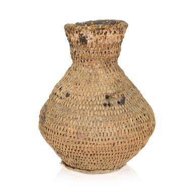 Paiute Olla, Native, Basketry, Vertical