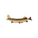 Northern Pike Skin Mount, Furnishings, Taxidermy, Fish