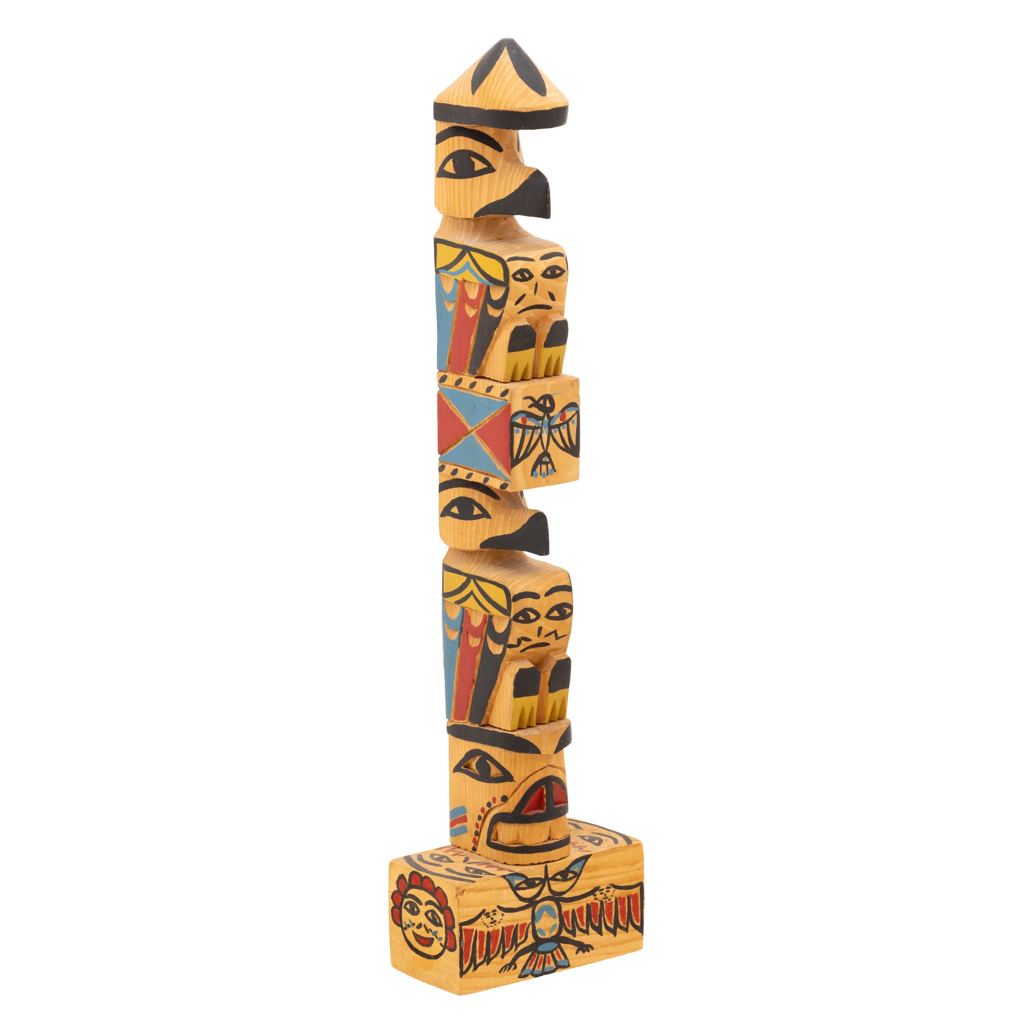 Nuu-chah-nulth Chief Shakes Raven Totem by Amos Family
