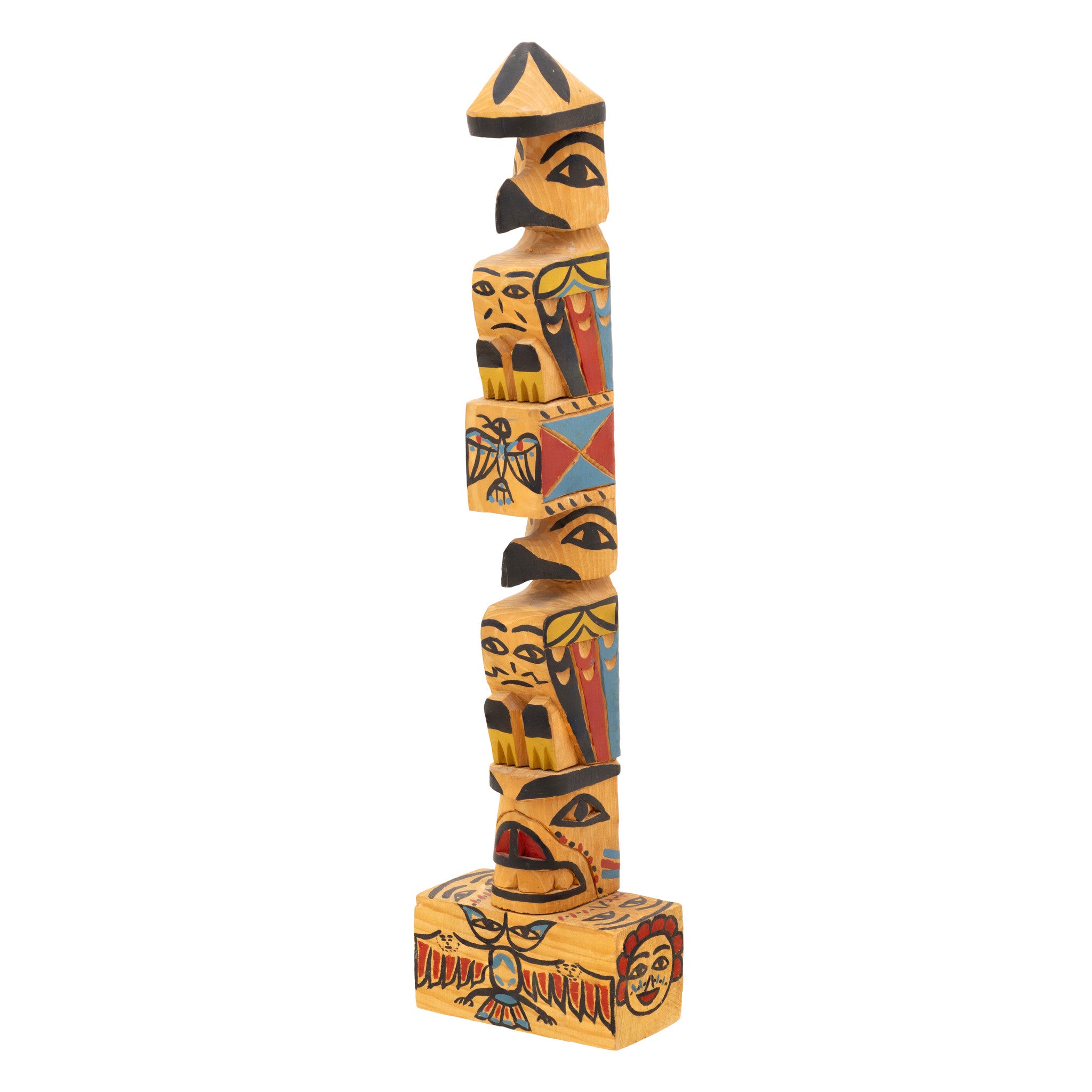 Nuu-chah-nulth Chief Shakes Raven Totem by Amos Family