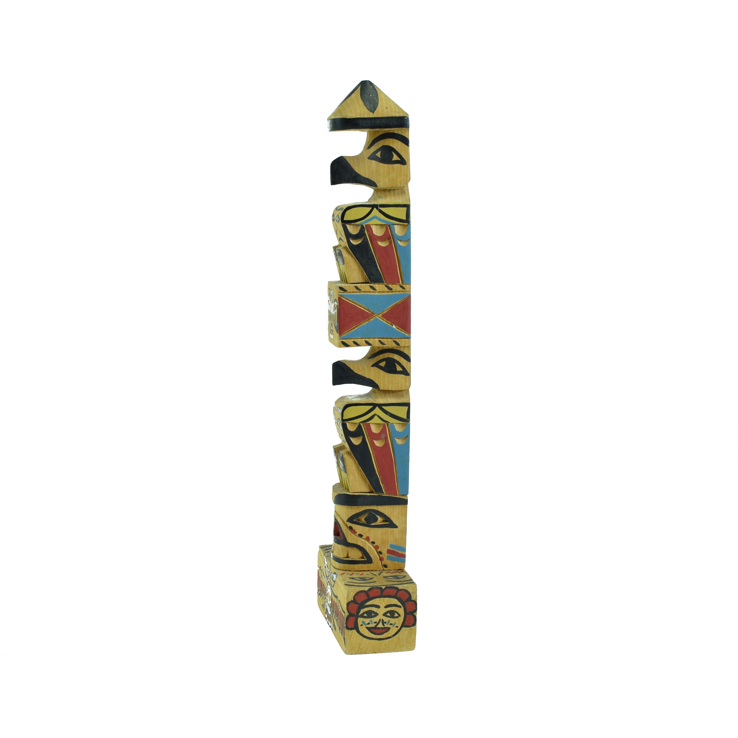 Nuu-chah-nulth Chief Shakes Raven Totem by Amos Family