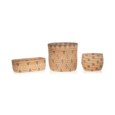 Pima Baskets, Native, Basketry, Vertical