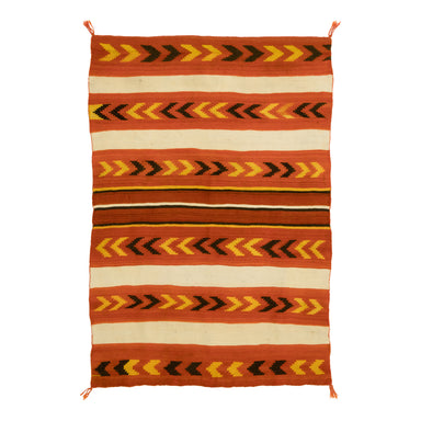 Navajo Transitional Child’s Blanket, Native, Weaving, Blanket