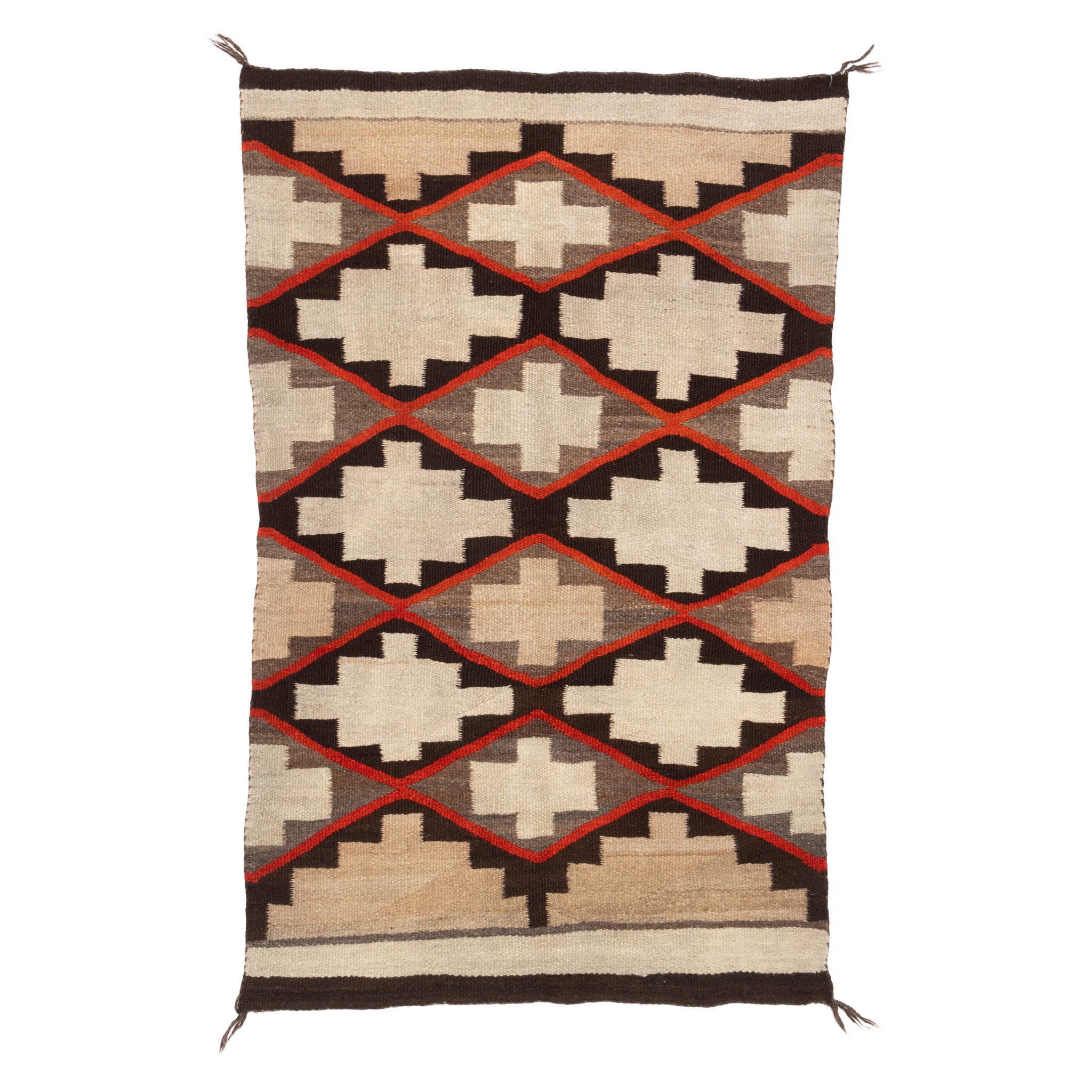 Navajo Transitional Blanket Style, Native, Weaving, Blanket