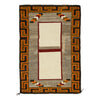 Teec Nos Pos Double Saddle Blanket, Native, Weaving, Double Saddle Blanket