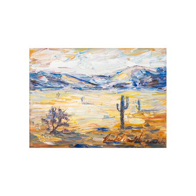 "Desert Scene" by Nachel Van Wanginheim, Fine Art, Painting, Landscape
