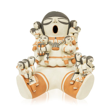 Cochiti Pottery Storyteller, Native, Pottery, Historic