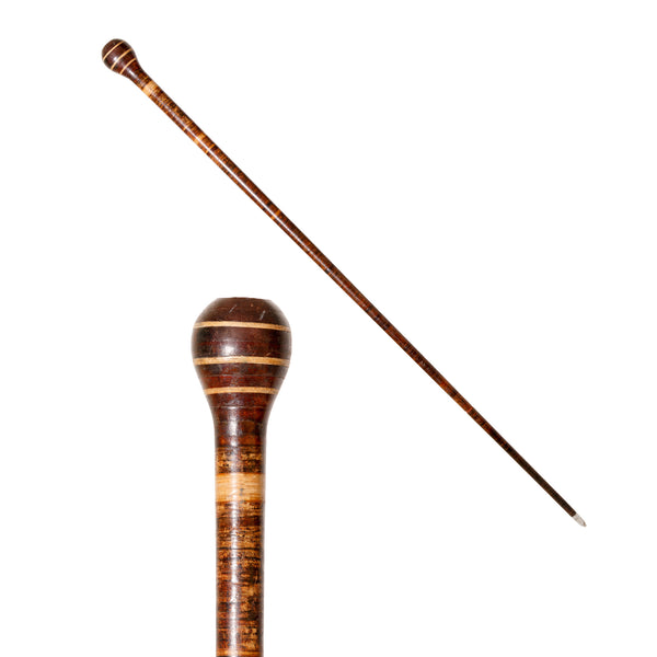Leather Walking Cane, Furnishings, Decor, Cane