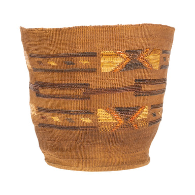 Tlingit Basket, Native, Basketry, Vertical