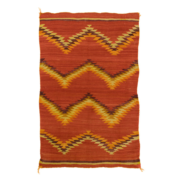 Navajo Child’s Transitional Blanket, Native, Weaving, Blanket