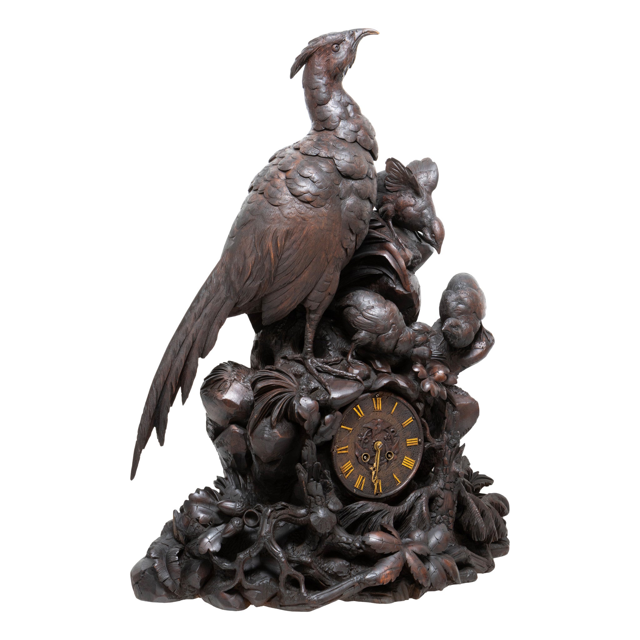 Black Forest Game Bird Clock
