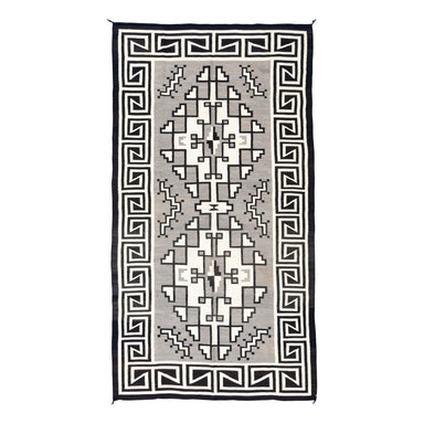 Navajo Two Grey Hills, Native, Weaving, Floor Rug